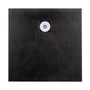 Kép 4/11 - Cagliari Black 80x80x2,6 cm szögletes, SMC zuhanytálca szifonnal