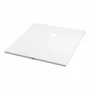Kép 2/12 - Cagliari || White 80x80x2,6 cm szögletes, SMC zuhanytálca szifonnal
