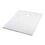 Kép 2/11 - Cagliari White 80x120x2,6 cm szögletes, SMC zuhanytálca szifonnal