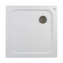 Kép 4/10 - Coria 80x80x5 cm szögletes, akril zuhanytálca szifonnal