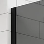 Kép 3/5 - Walk-in || Black zuhanyfal, füstüveggel 80, 200cm, 8mm, NANO