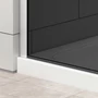 Kép 4/5 - Walk-in || Chrome zuhanyfal, füstüveggel 80, 200cm, 8mm, NANO