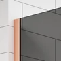 Kép 3/5 - Walk-in || Rose Gold zuhanyfal, füstüveggel 80, 200cm, 8mm, NANO