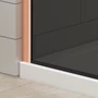 Kép 4/5 - Walk-in || Rose Gold zuhanyfal, füstüveggel 80, 200cm, 8mm, NANO