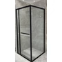 Kép 8/14 - Firenze zuhanykabin Black 6mm 70 cm