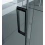 Kép 3/4 - Milano || Duo Black zuhanykabin 80x120, 195cm, 8mm, NANO
