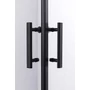 Kép 3/9 - Motril Black zuhanykabin 100x100, 190cm, 6mm, NANO