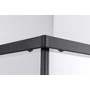Kép 6/7 - Motril Black zuhanykabin 80x80m 190cm, 6mm, NANO