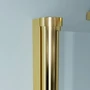 Kép 3/4 - Rubio || Gold zuhanykabin 80x80, 195cm, 6mm, NANO