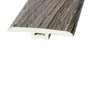 Kép 2/2 - W-STEP || burkolatváltó SPC padlóhoz, ragasztható, rusztikus tölgy mintás, 2400x46x7 mm