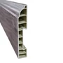 Kép 2/2 - W-STEP || szegélyléc SPC padlóhoz, szürke tölgy mintás, 2400x80x14 mm