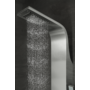 Kép 2/6 - Verona SILVER zuhanypanel, rozsdamentes acél, LED, thermosztát