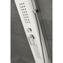 Kép 5/13 - Alegre WHITE zuhanypanel, rozsdamentes acél