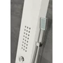 Kép 12/13 - Alegre || White zuhanypanel, rozsdamentes acél