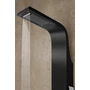 Kép 5/12 - Alegre Black zuhanypanel, rozsdamentes acél