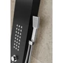 Kép 2/5 - Verona Black termosztátos zuhanypanel, rozsdamentes acél, LED Kép 2/5 - Verona Black termosztátos zuhanypanel, rozsdamentes acél, LED