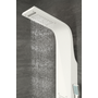 Kép 5/12 - Bologna WHITE zuhanypanel, rozsdamentes acél