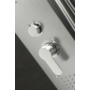 Kép 2/14 - Merin Silver zuhanypanel, rozsdamentes acél