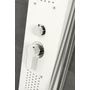 Kép 7/14 - Merin || White zuhanypanel, rozsdamentes acél