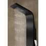 Kép 5/14 - Merin Black zuhanypanel, rozsdamentes acél