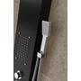 Kép 11/14 - Merin Black zuhanypanel, rozsdamentes acél Kép 11/14 - Merin Black zuhanypanel, rozsdamentes acél