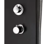 Kép 4/5 - Verona || Black termosztátos zuhanypanel, rozsdamentes acél, LED