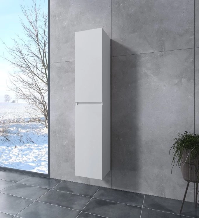 Burgundia White fürdőszoba szekrény