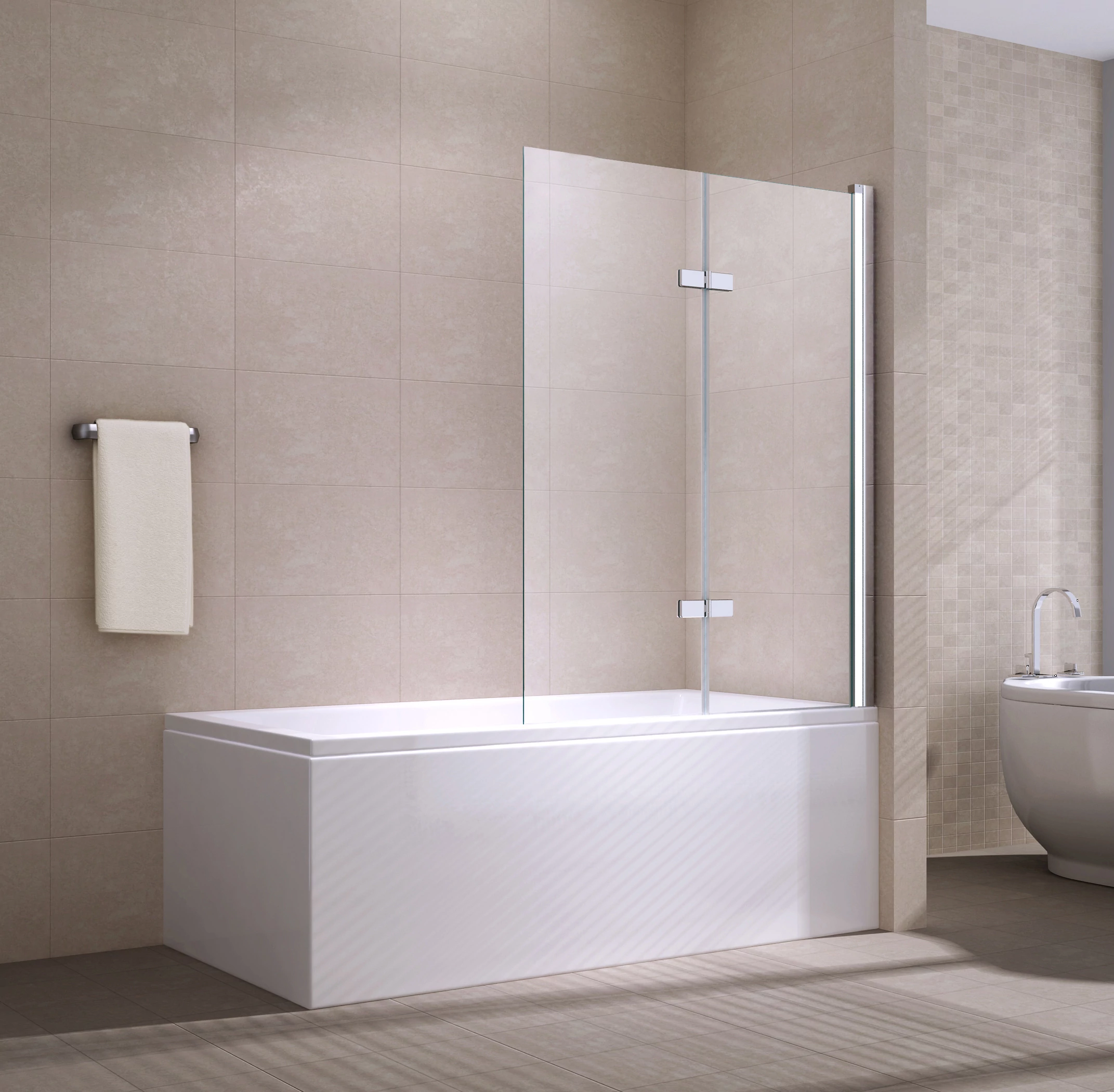 Amora || 6mm, 120x140 kádparaván